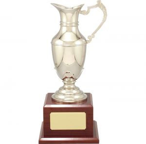 metal claret jug