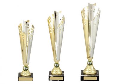 metal cups