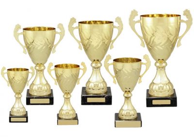 metal cups