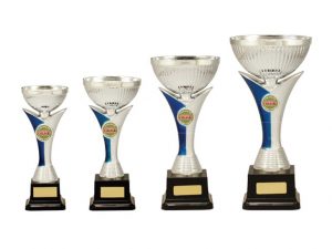 metal and plastic cups