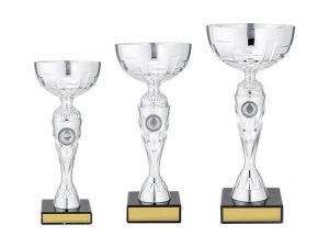 metal and plastic cups