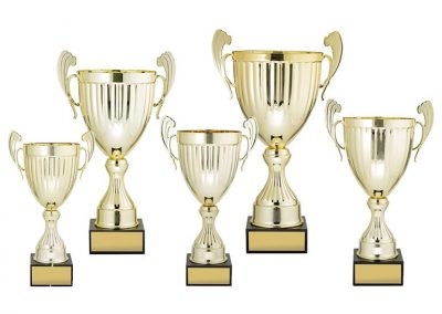metal cups