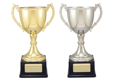 metal cups