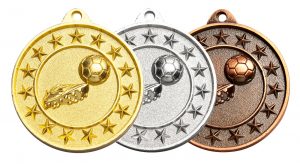Shooting Star Football Medal Series