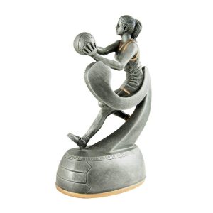 Netball trophy back view