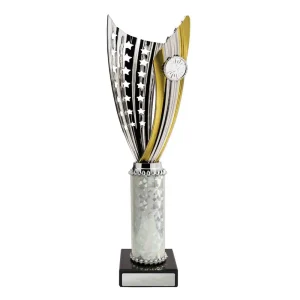 Silver and gold cup