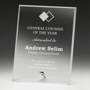 Acrylic plaque