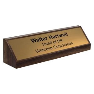 Timber name bar