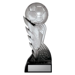 Silver Soccer Trophy