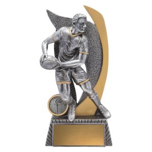 Male rugby trophy