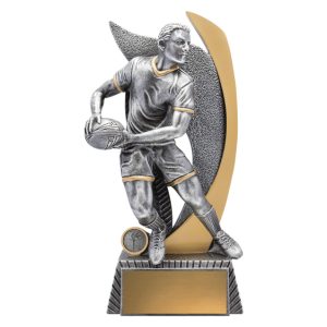Male rugby trophy
