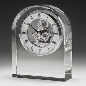 Crystal clock award
