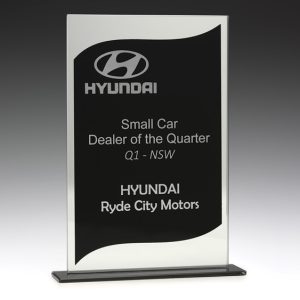 Mirror glass award