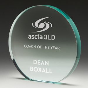 Jade glass award