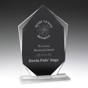 Black glass award