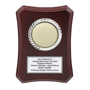Contoured Plaque - 160mm