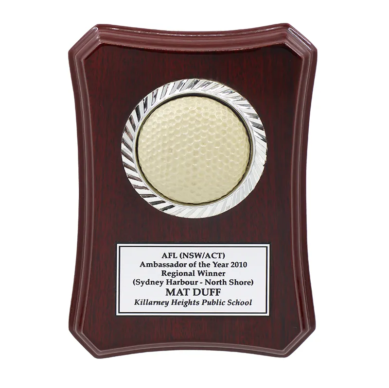 Contoured Plaque - 160mm