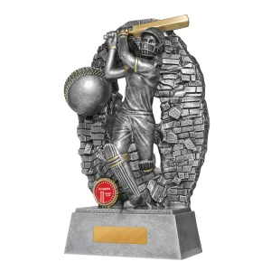 Crash Through Series Female Cricket Trophy - Batter