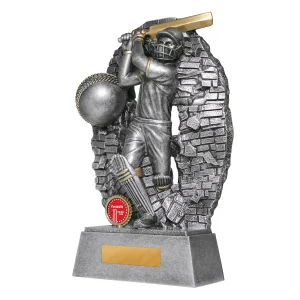 Crash Through Series Male Cricket Trophy - Batter