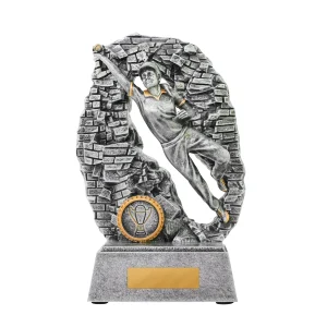 Crash Through Series Female Cricket Trophy - Fielder
