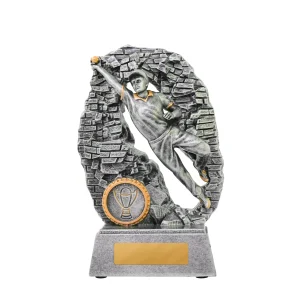 Crash Through Series Male Cricket Trophy - Fielder
