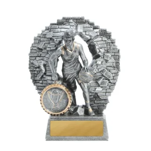 Female basketball trophy