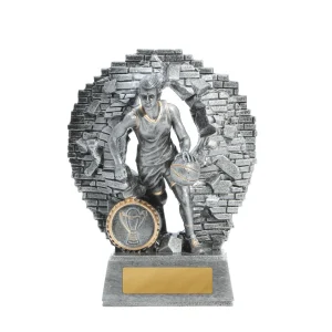 Female basketball trophy