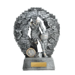 Female basketball trophy