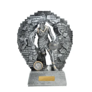 Female basketball trophy