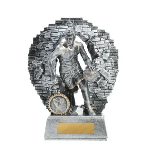 male basketball trophy