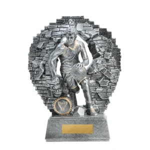 male basketball trophy