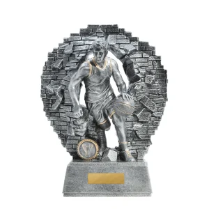 male basketball trophy