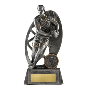 Male rugby trophy