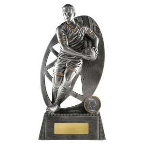 Male rugby trophy