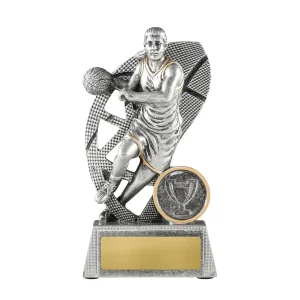 Female basketball trophy