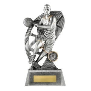 Female basketball trophy