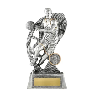 male basketball trophy