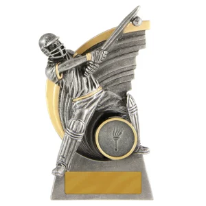 Batsman cricket trophy