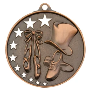 Bronze dance medal