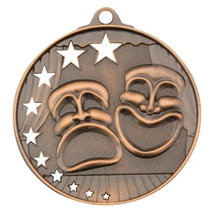 Bronze drama medal