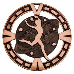 Bronze dance medal